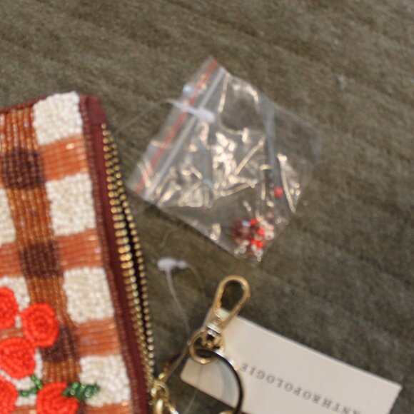 NWT Anthropologie Beaded Coin Purse : Picnic Edition - Picture 11 of 11